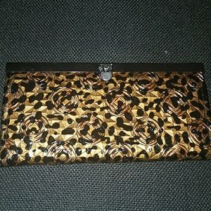 Leopard print handbag